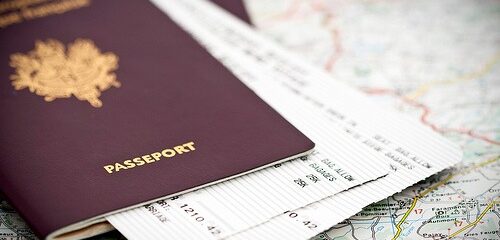 Passeport francais pour les voyages aux Etats Unis